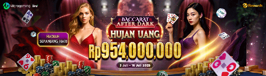 MG LIVE - BACCARAT AFTER DARK : HUJAN UANG