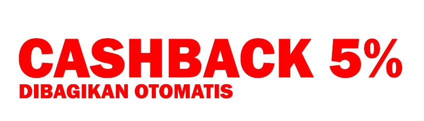 CASHBACK MINGGUAN 5%